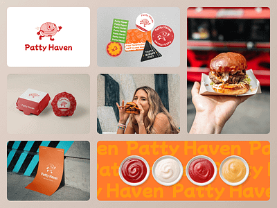 Patty Haven: Food Branding & Logo brand identity brand strategy branding logo design