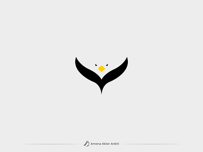 V Letter Minimal Bird Logo amena akter ankhi bird logo brand identity logo branding creative logo design graphic design logo logo designer logofolio logosai minimal modern logo new logo