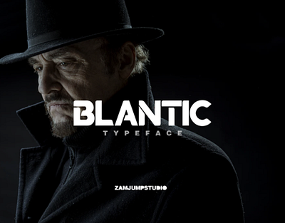 Blantic Font logofont