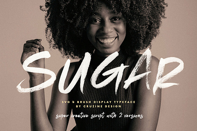 Sugar Svg Brush Script urban font