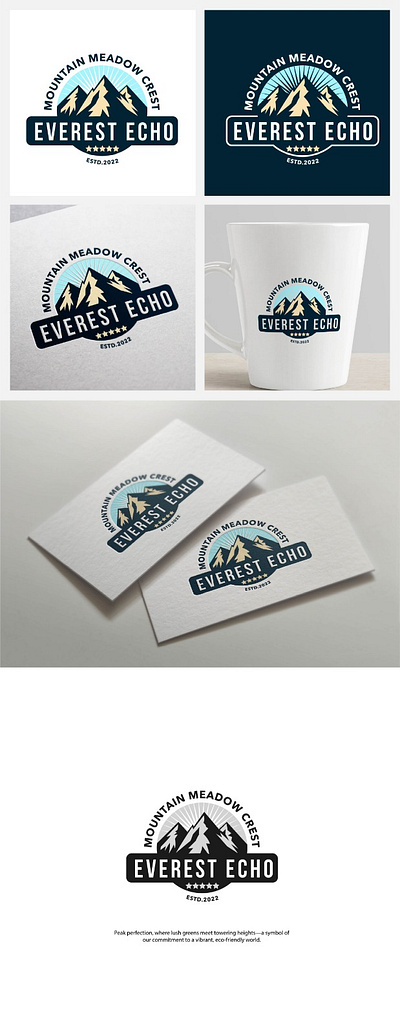 EVEREST ECHO branding graphic design logo