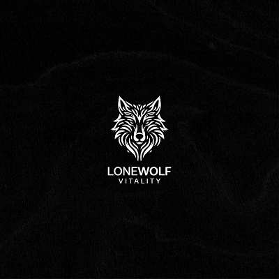 LONEWOLF branding graphic design logo