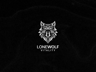 LONEWOLF branding graphic design logo