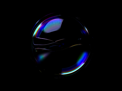 Button/action reveal design 3d render 3ds max ai assistant animation button color colour glass intelligence iridescence iridescent keyshot loading loop mograph motion graphics orb reveal smart sphere