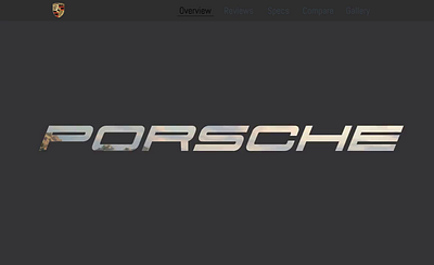 Porsche 911 T-hybrid landing page 911 landing pages porsche t hybrid series ui uiux