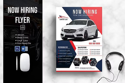 Now Hiring Flyer auto mechanic autumobile business flyer car clean corporate flyer editable flyer design flyers job minimal ms word now hiring now hiring flyer operator photoshop template printable professional vacancy