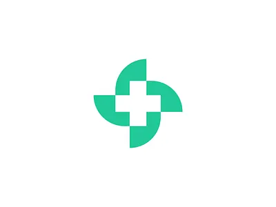 Minimalist Geometric Plus Logo bold brand mark branding business logo connection design geometric graphic design healthcare icon logo logo design logo designer logo for sale logo mark medical minimal logo minimalist modern plus