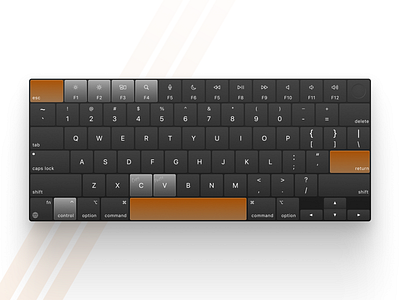 Keyboard UI - Macbook Pro keyboard macbook ui