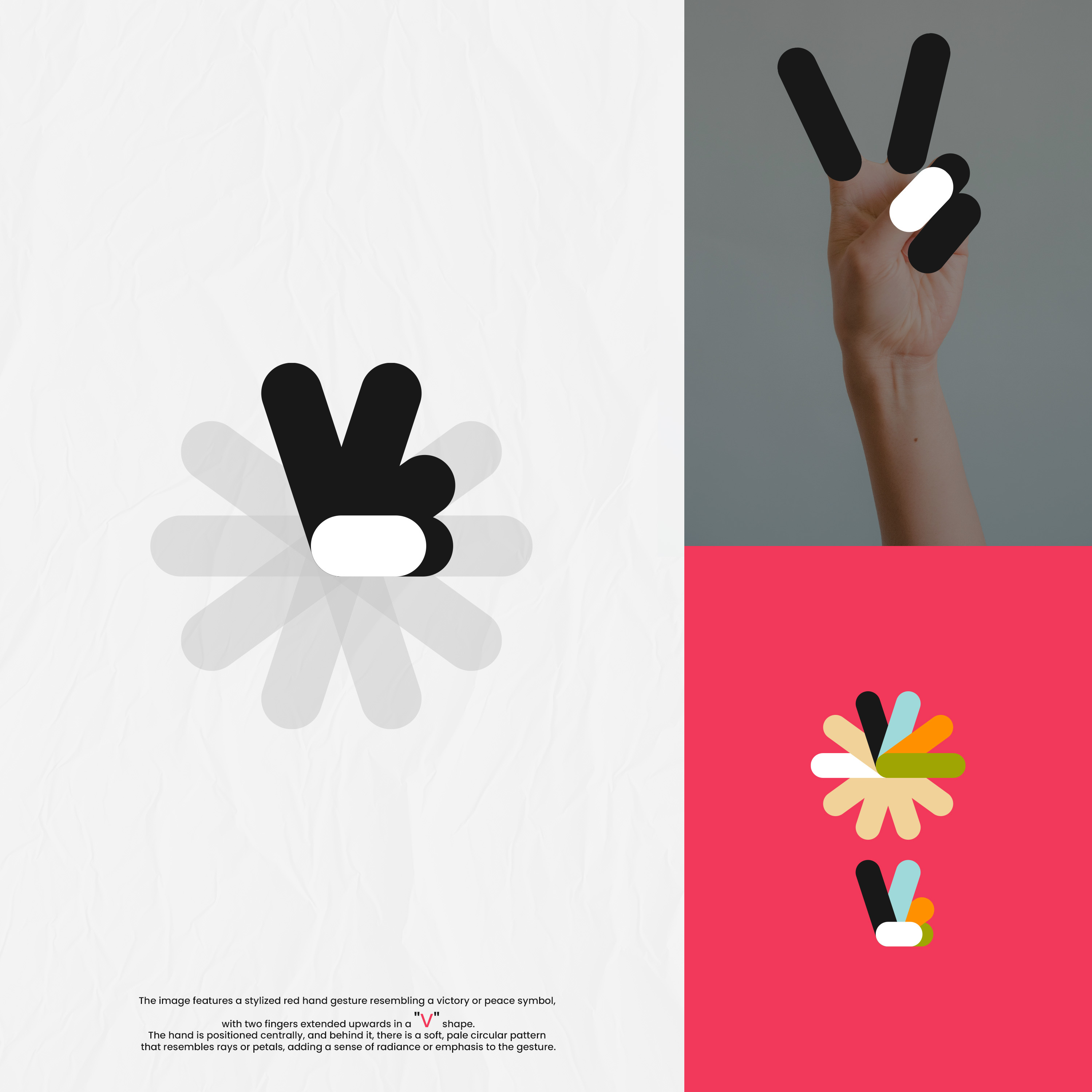 Victory Geometric logo minimaldesign peaceandlove peacesymbol successvibes symbolofsuccess triumphmoment victorygesture victorysign winningmood winningvibes