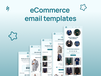 eCommerce Email Templates design email email builder email campaign email design email marketing email newsletter email templates landing page newsletter stripo email ui web design