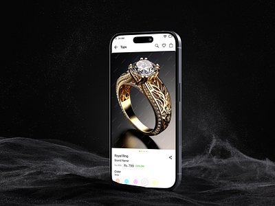 JEWELRY HUNT : JEWELLERY ECOMMERCE APP design system ecommerce inspiration jewellery mobile app ui design ui kits