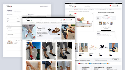 Keep Fred | Shoes e-shop cart homepage product page shoes e shop ui design ux design