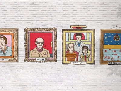 The Royal Tenenbaums (2001) - Fanart branding film graphic design illustration