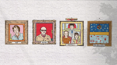 The Royal Tenenbaums (2001) - Fanart branding film graphic design illustration