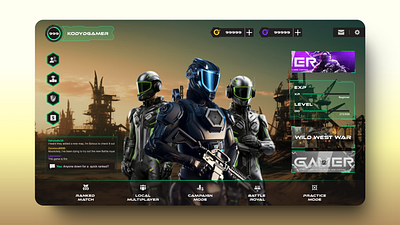 Mobile FPS Game Menu Screen blockchain crypto design game gaming payment screen ui uiux wallet