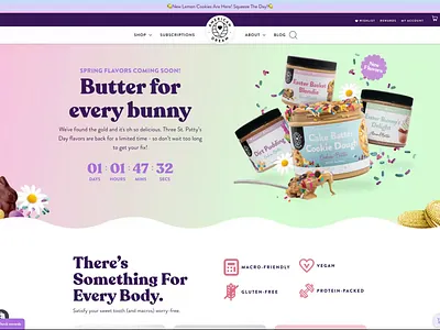 Food Brand Ecommerce Website adobe xd branding design ecommerce food and beverage food brand shopify style guide ui ux web website design