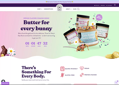 Food Brand Ecommerce Website adobe xd branding design ecommerce food and beverage food brand shopify style guide ui ux web website design