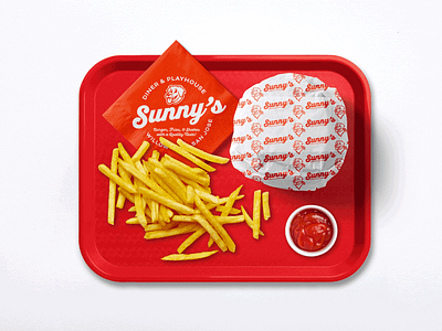 Sunny's Meal branding design diner dinerlogo food foodbranding graphic design logo restaurantbranding sunnys vector