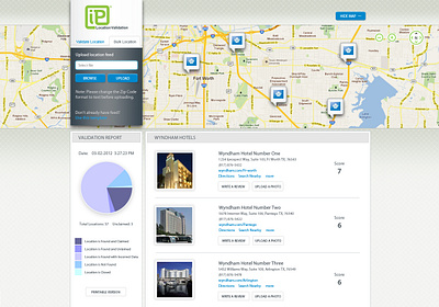 HOTEL LOCATION VALIDATION VIA WEB adobe illustrator design graphic design layout web design