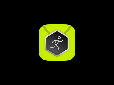 Fitness App — Apps Icon Challenge Day 3 app apps icon ios mobile mobile app ui ux widget