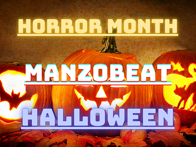 Horror Month art colors dribbble halloween horror horror month illustration manzobeat music october orange party pumpkins spooky