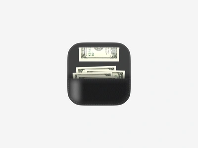 Salary Get App — Apps Icon Challenge Day 9 app app icon design ios mobile mobile app ui ux widget