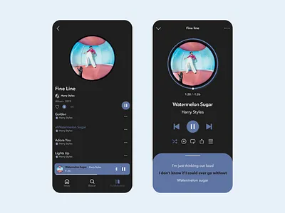 Music player app challenge dailyui figma mobile music music player service design club spotify ui ui camp ui camp w24