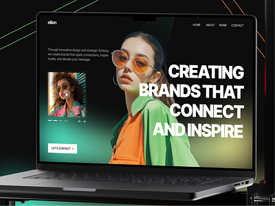 Fashion Designer Portfolio clothing design fashion fashion design fashion designer portfolio hr rumen landing landing page design landingpage minimal personal portfolio personal portfolio website personal website portfolio portfolio design ui ux web website website design