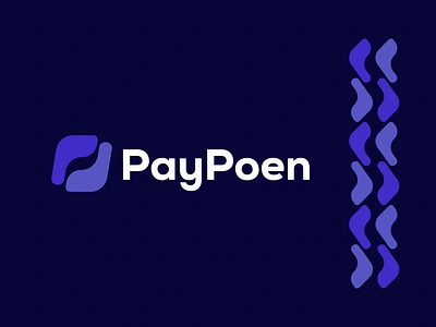 PayPoen - Fintech Payment Service Logo Design branding design fintech company fintech logo identity logo logo design logodesign logotype p fintech logo p letter logo p payment logo payment company payment logo payment service payment service logo