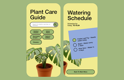 Gardening App design Mobile gardening mobile ui ux