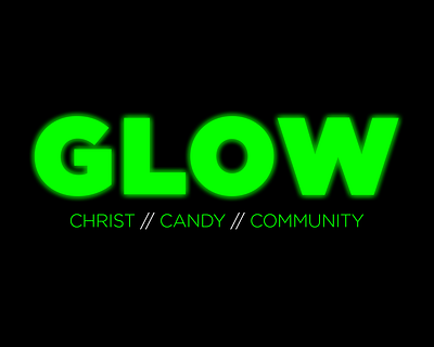 Local Church Outreach Event bold christ christian church glow graphic design graphics illustrator october typography vector