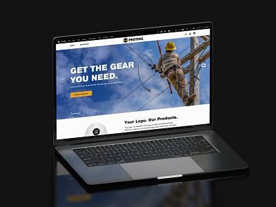 PROTOOL - Website Redesign ecommerce gear safety shopify web design website