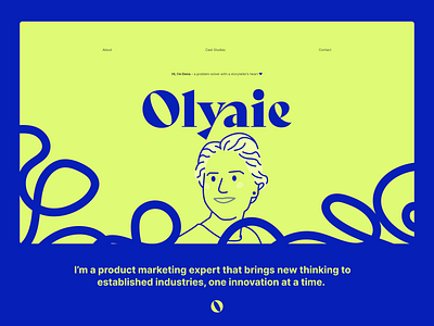 Olyaie - Branding & Website brand design branding design studio framer graphic design illustration logo logo design mascot portfolio website product designer portfolio typography ui webflow website design