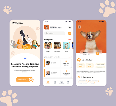 Petwise app concept