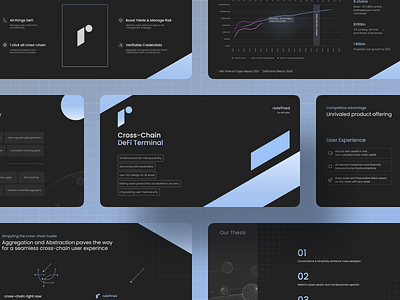 Pitch Deck Design for Web3.0 ai binance bitcoin blockchain chain crypto deck defi graphs p2p pitch pitchdeck powerpoint presentation slides terminal token web3