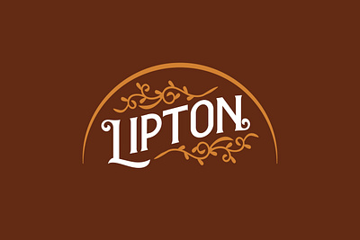 Lipton Premium Tea branding design lipton logo mark packaging premium tea typography word