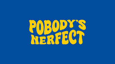 Pobody's Nerfect T-Shirt Design adobe illustrator design graphic design print design t shirt t shirt design typography vector