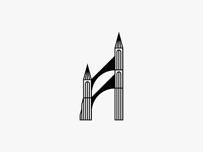 Reform architecture church logo tower