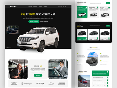 Car Website Design buy car wesite car landing page car website ecommerce website financing car website landing page luxury car luxury car landing page luxury car website rent car website sell car wesbite website