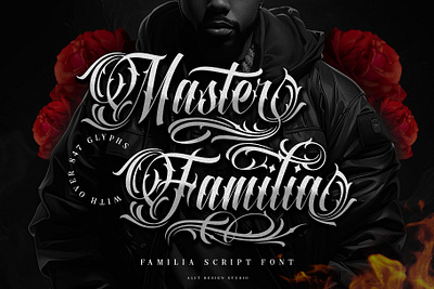 Master Familia Script Font design font fonts letteing script typeface