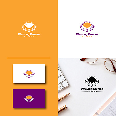 Weaving Dreams Logo Design brandstyleguide innovation logo logoraise textiles