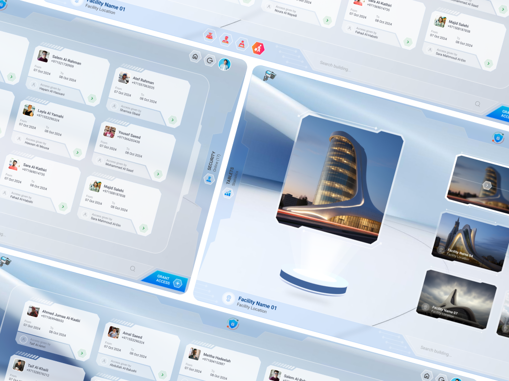Glassmorphism, HUD UI, FUI Design azad branding creative design futuristic glassmorphism graphic design heads up display hud illustration mohammad mohammad azad ui ui design ux website