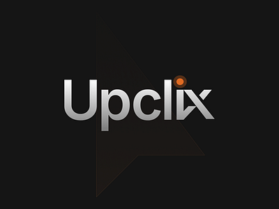 UpClix Logo Design animation branding click logo graphic design irshad madambi logo logo animation motion graphics ui