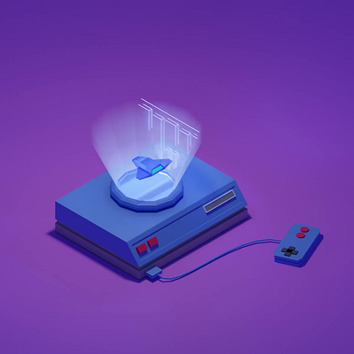 Simple 3D Retro Animation 3d 3d animation design retro