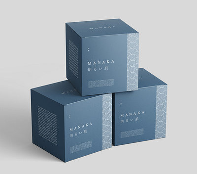 MANAKA | Cosmetic Packaging Design box design cosmetic packaging minimalist design packaging design