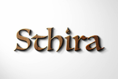 Sthira Logo Design branding logo