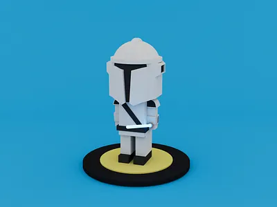 StarWars 3d Chibi Character 3d 3d design 3d modelling