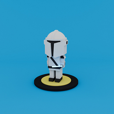 StarWars 3d Chibi Character 3d 3d design 3d modelling