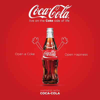 Coke Social Media Post Design