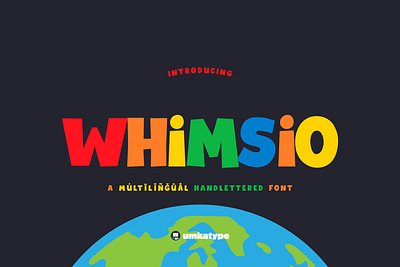 Whimsio Cute Display Font bold font book font branding font cartoon font childish font cute font cyrillic font display font fun font logo font modern font multilingual font type typeface кириллица шрифт